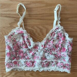 Free People Floral Lace Bralette